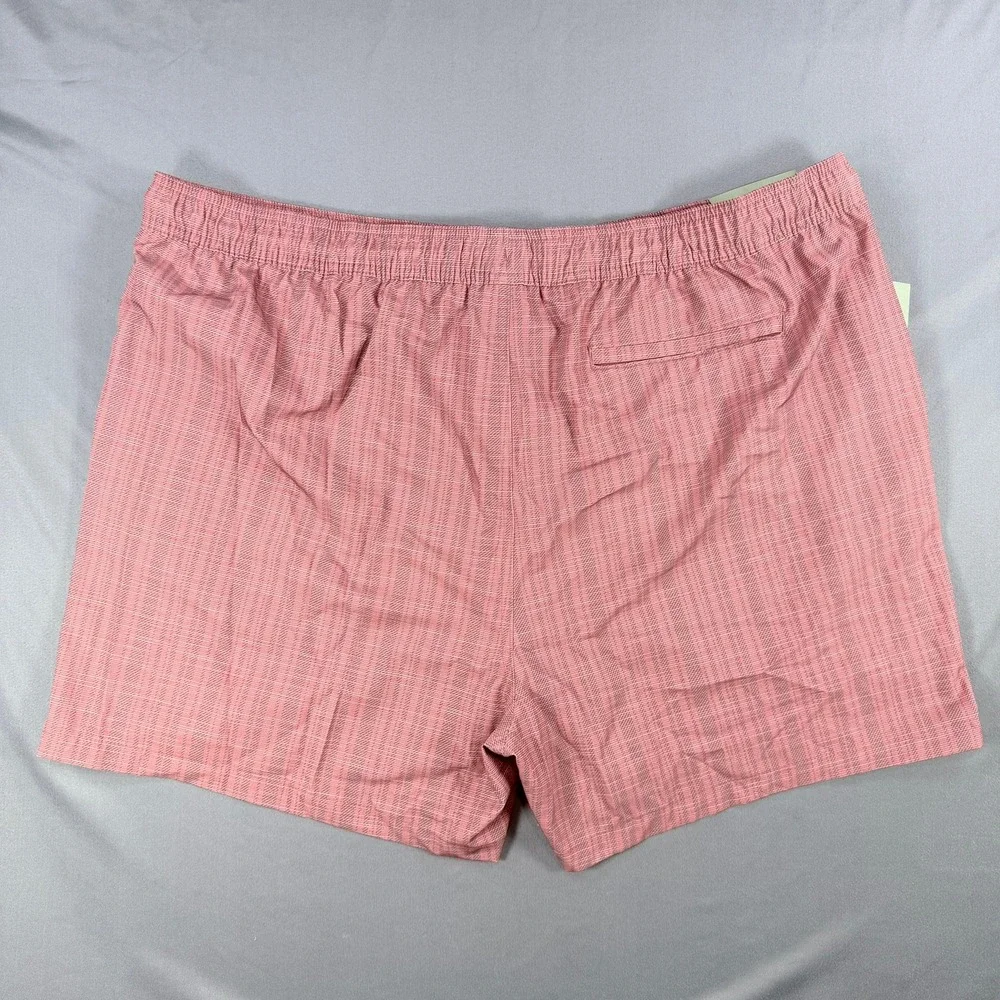 Goodfellow Mens XXL Red Twill Stripe Recycled Polyester‎ 5